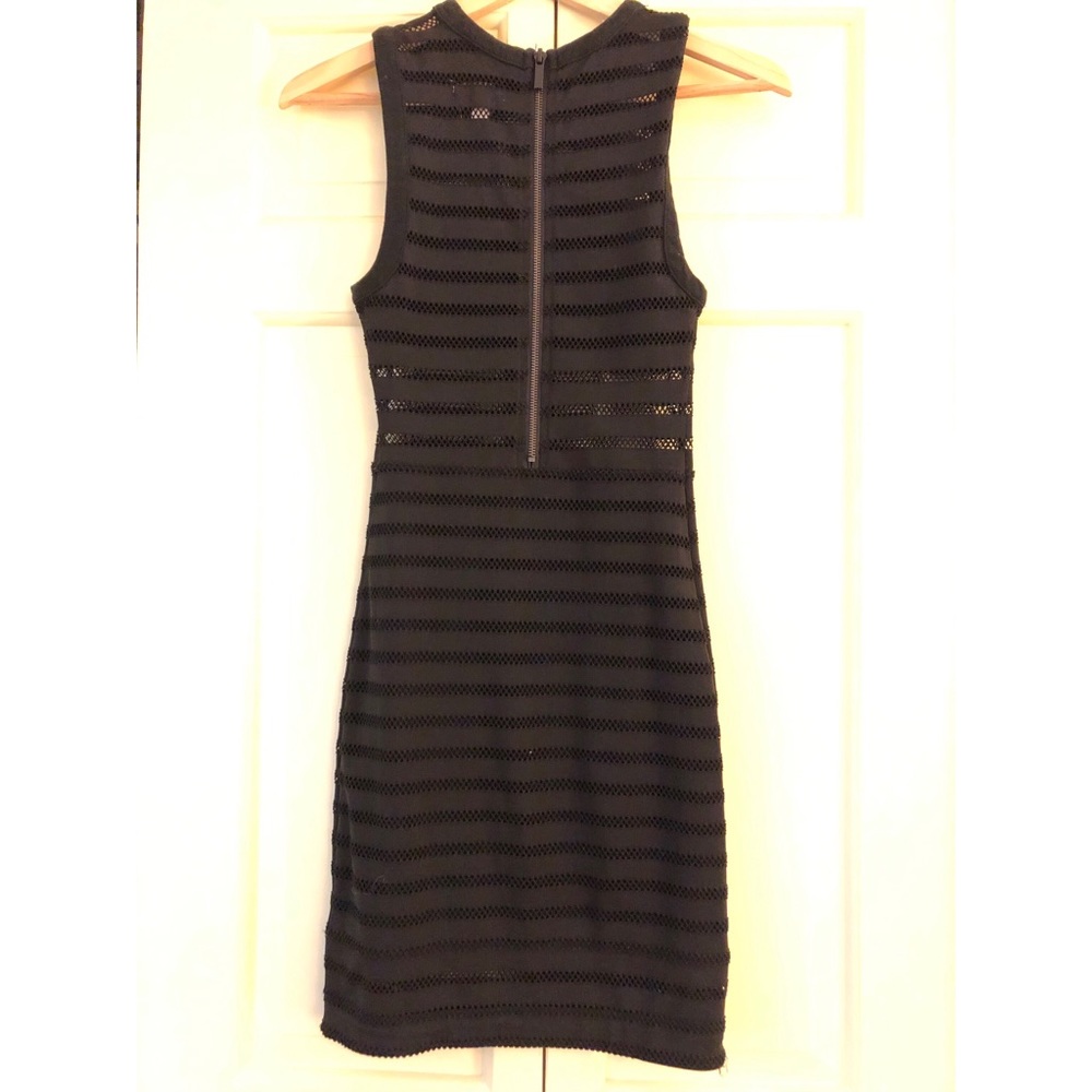 Black Bodycon Mini Dress
